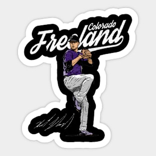 kyle freeland score Sticker